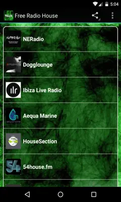 Free Radio House android App screenshot 1